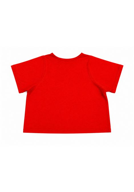 T-shirt scollo tondo CUCU' LAB | LUIGIJERSEY ROSSO